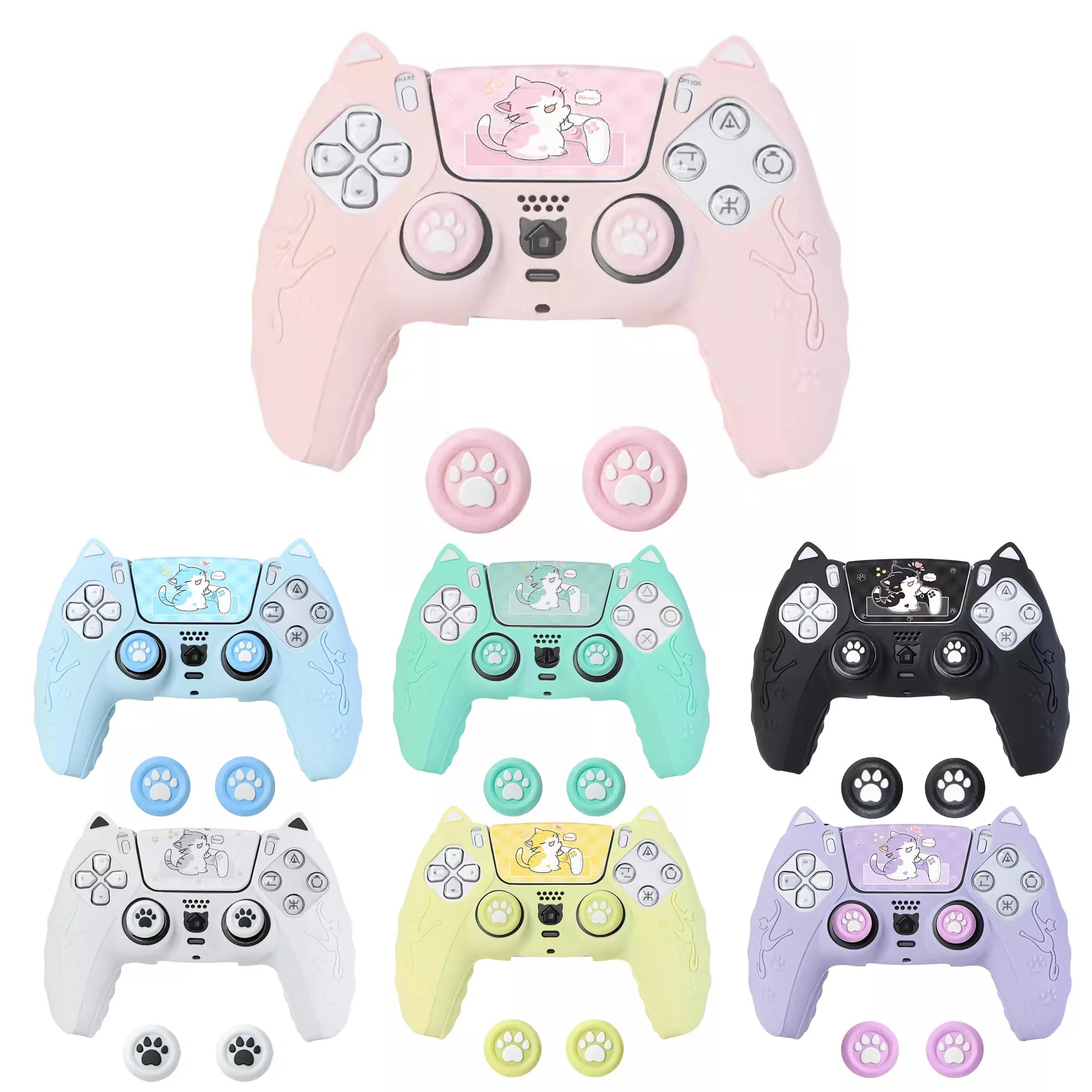 PurrGrip Silicone Thumb Stick Covers