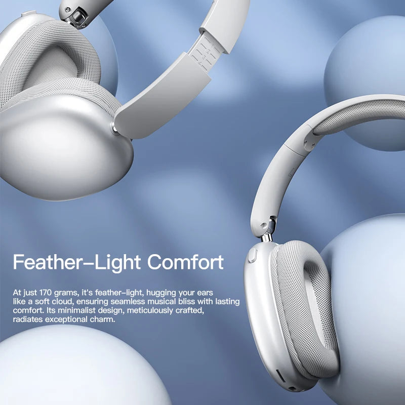 PulsePro Wireless Over-Ear Travel Headphones