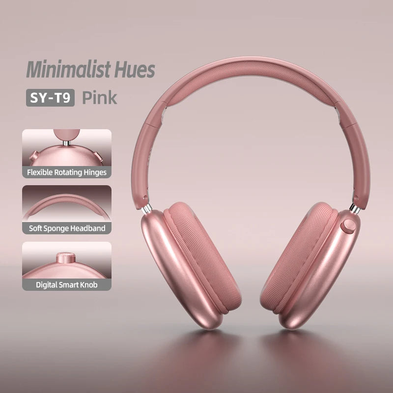 PulsePro Wireless Over-Ear Travel Headphones