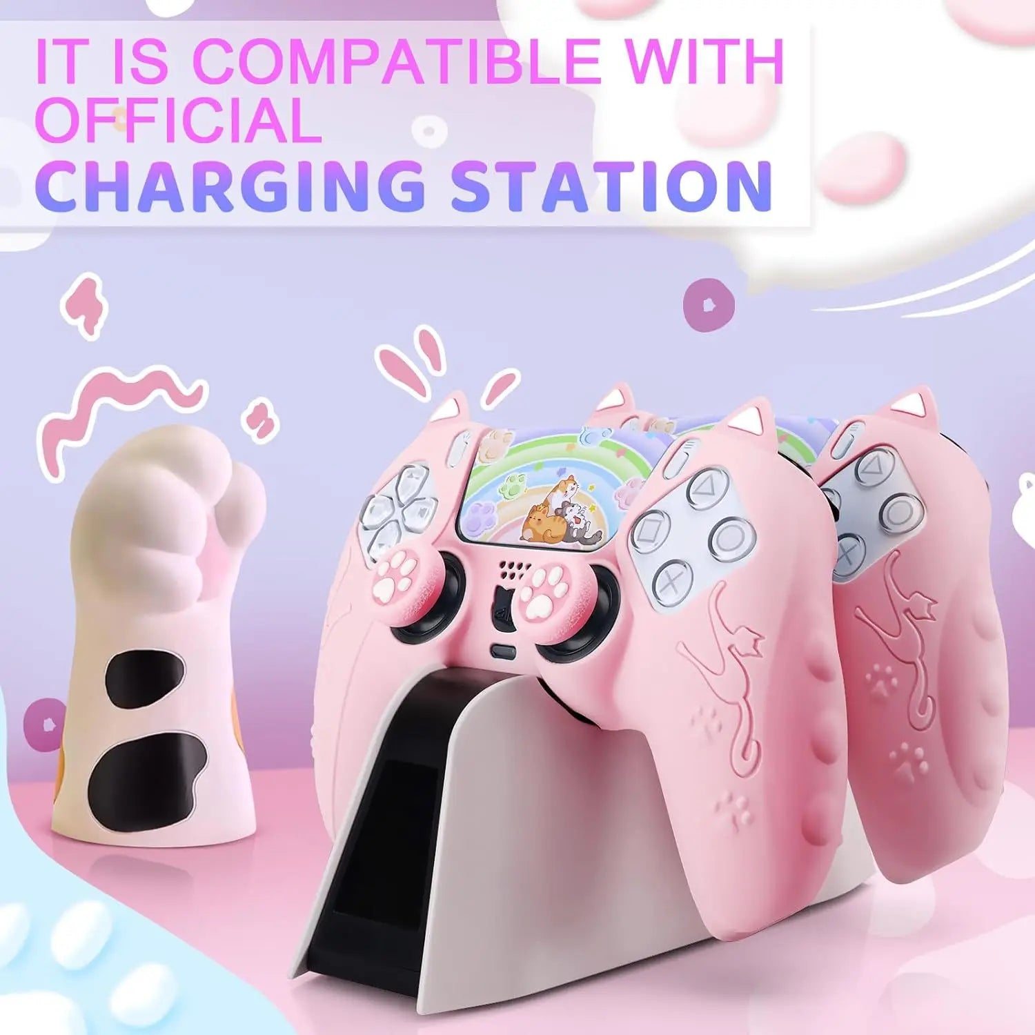 PurrGrip Silicone Thumb Stick Covers