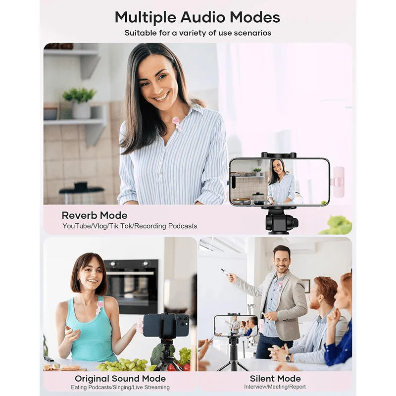 Pocket Clip Lavalier Mic